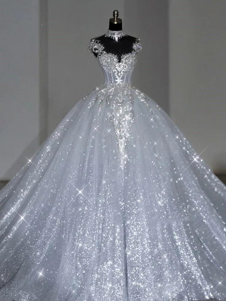 Celestial Diamond Gown