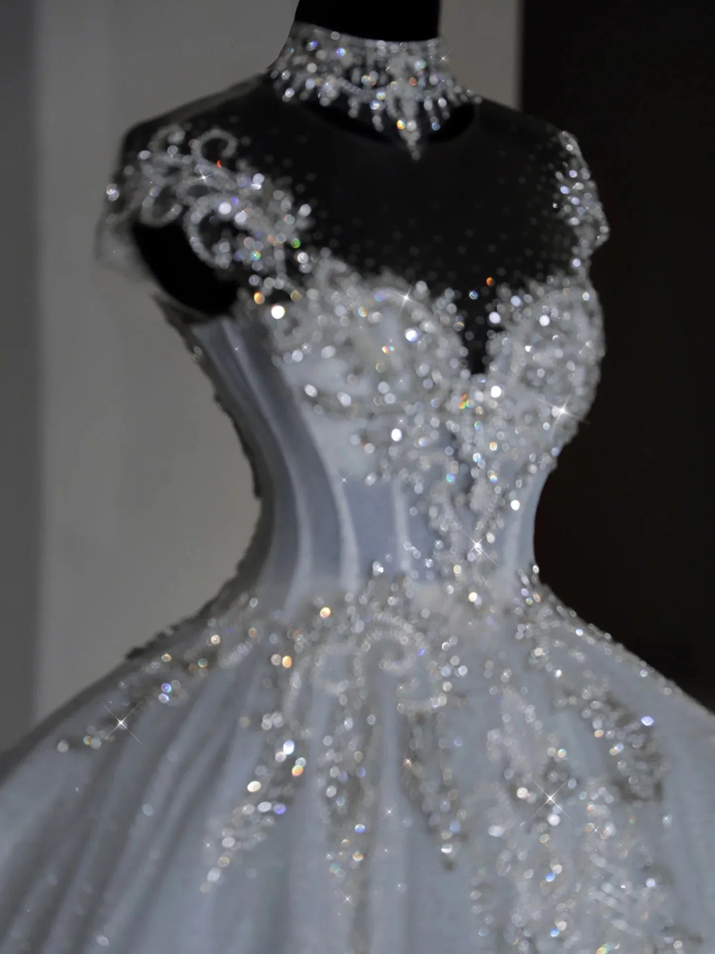 Celestial Diamond Gown