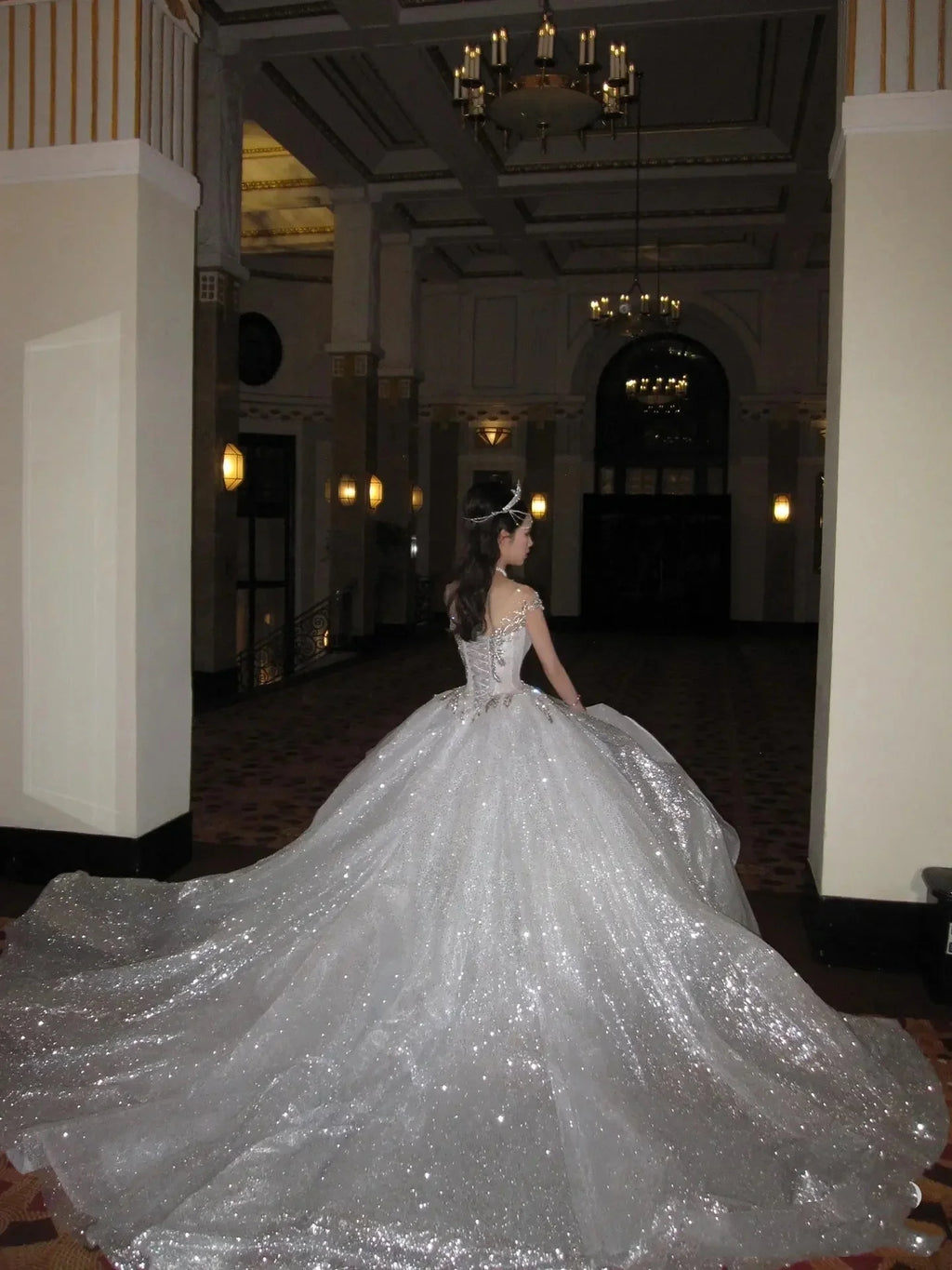 Celestial Diamond Gown