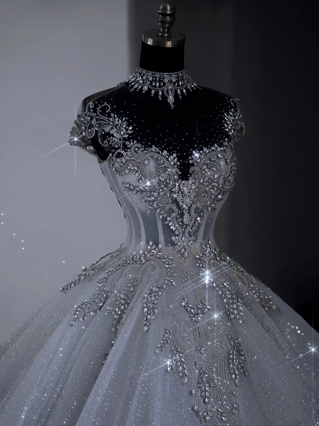 Celestial Diamond Gown